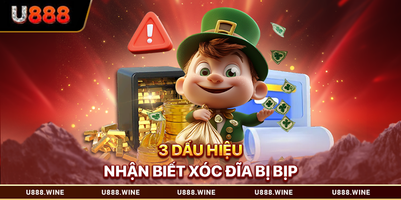 Xóc Đĩa Bịp – Nền Tảng U888 Hướng Dẫn Phòng Tránh Gian Lận 3 dấu hiệu nhận biết xóc đĩa bị bịp